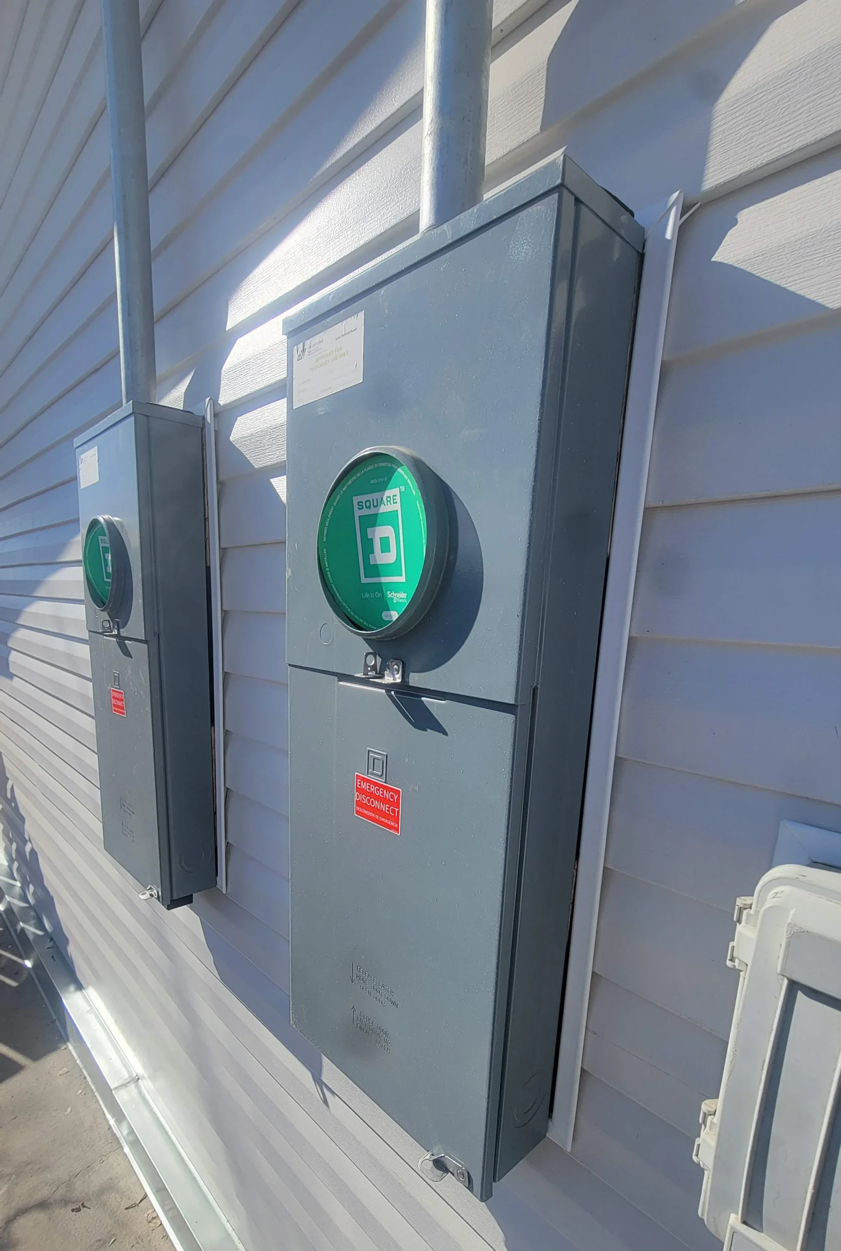 New electrical rough-in