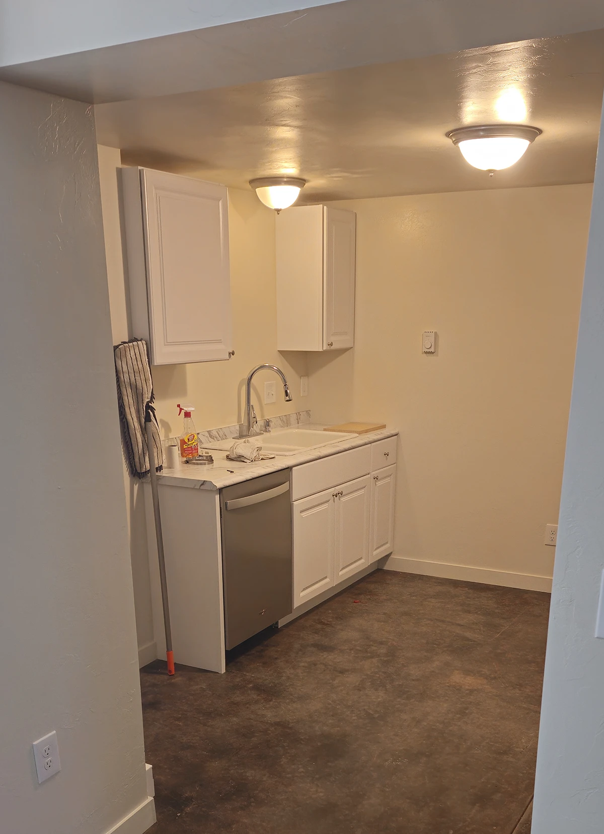 The Impossible Duplex Conversion Finished Kitchen Unit A