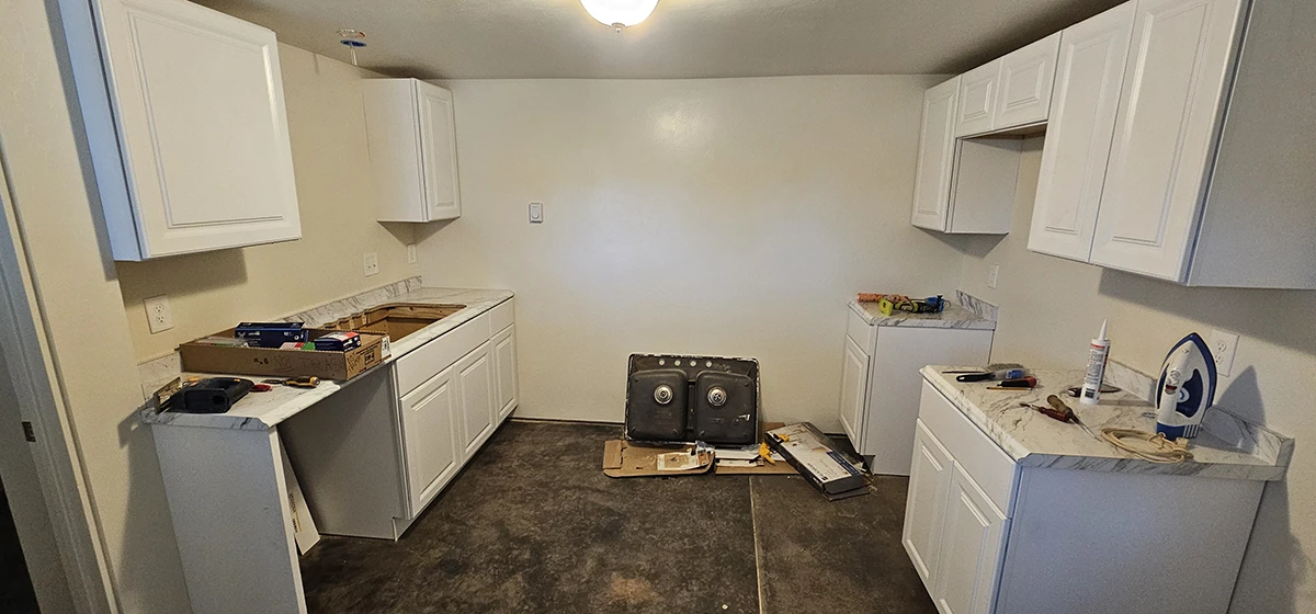 Finished Kitchen Unit A