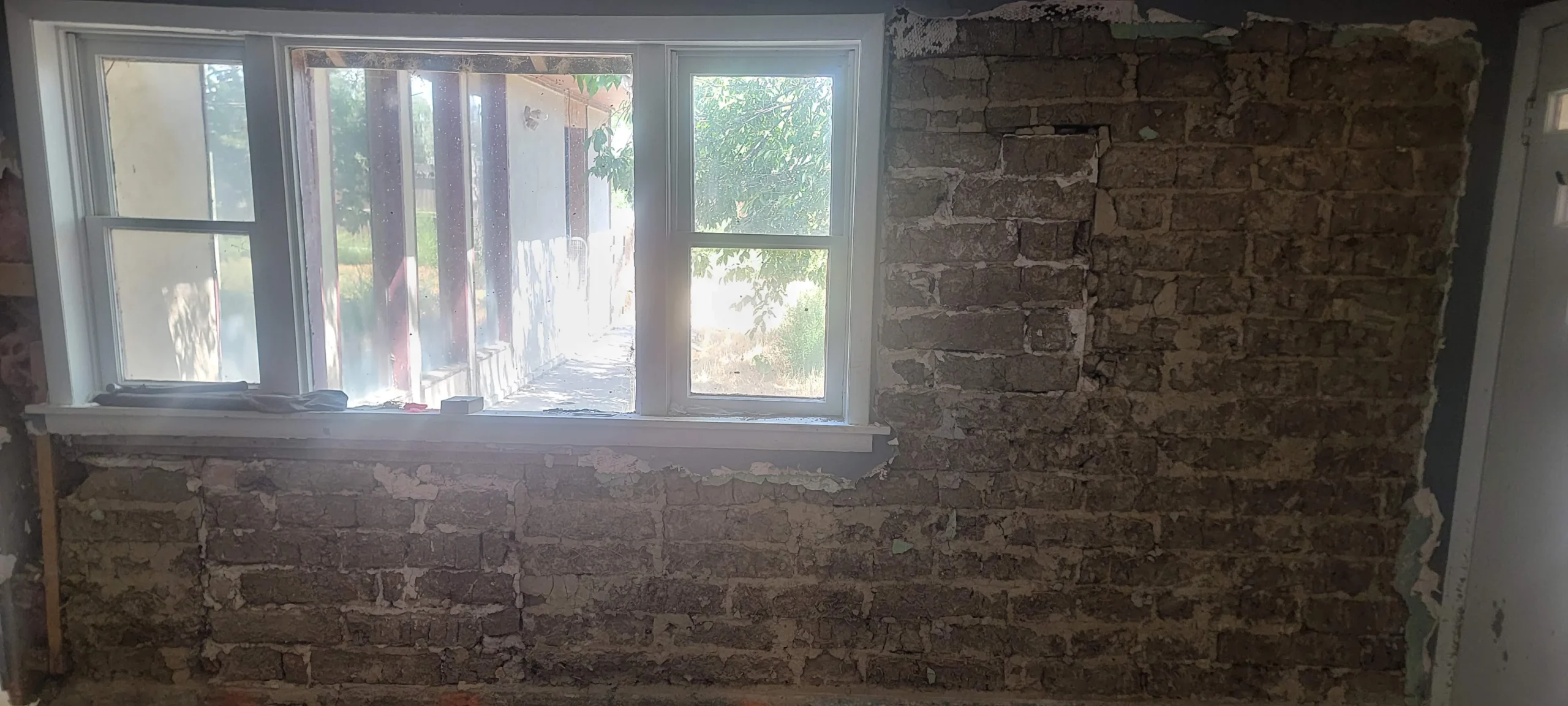 The Impossible Duplex Conversion Detail shot of structural issues